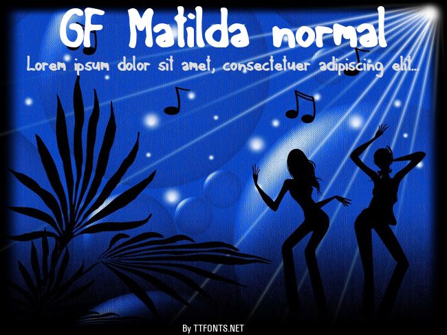 GF Matilda normal example